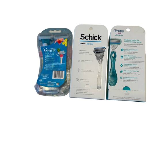 Razors bundle of 3 packs one listing Schick And Gillette (misc) - Picture 2 of 3